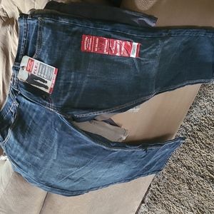 Levi Strauss relaxed leg jeans